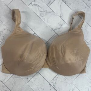 NWOT Cacique Lane Bryant Womans Bra Tan Smooth Full Coverage UNDERWIRE 40DDD